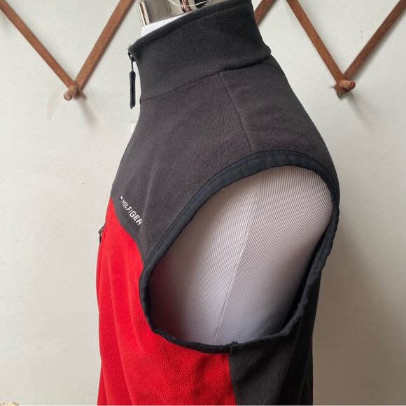 Vintage Tommy Hilfiger Fleece Zip Up Vest - Picture 6 of 16